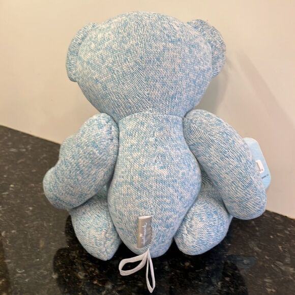 Hallmark Blue Plush Teddy Bear For Happy Hearts - Picture 5 of 10